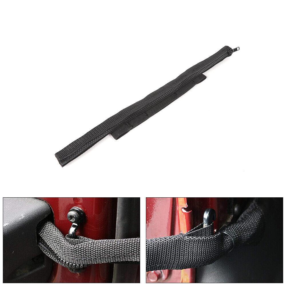 Pair Left & Right Car Door Limit Strap Bandage Rope For Jeep Wrangler JK 2007-17