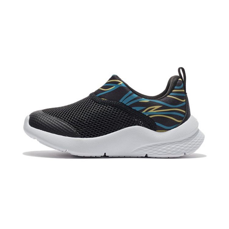 Li Ning Kids Low Top Lightweight Sports Casual Shoes Kids Shoes Black YKNS054-3
