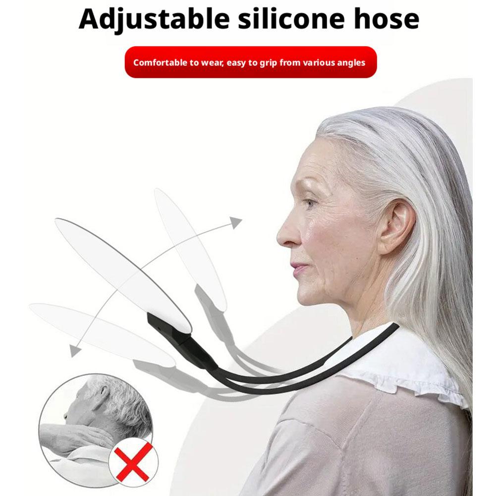 Multifunctional Hands-free Magnifier 3x 10x Flexible Hose Holder Adjustable Desktop Neck Magnifying Glass For Reading Repair 110mm