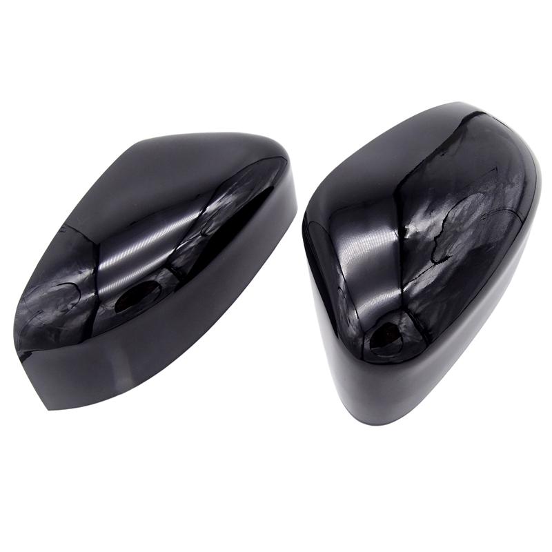 1 par de capa para espelho retrovisor esquerdo e direito, acessórios para ford focus 2012 2013 2014 2015 2016