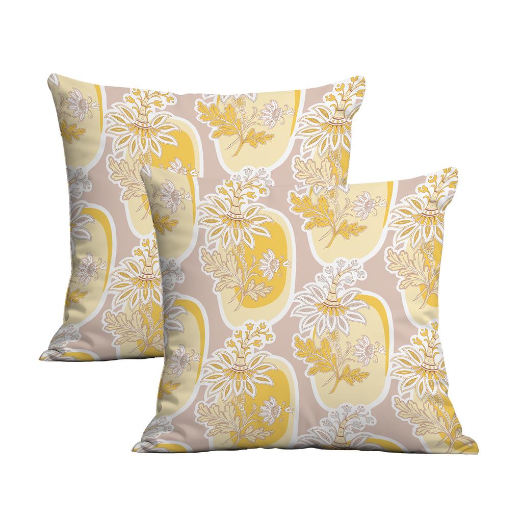 New Creative European Retro Floral Pillowcase Double-sided Printed Home Cushion Pillowcase Multiple Styles Available