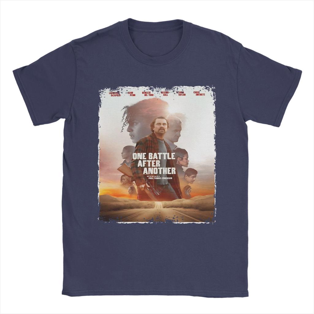 One Battle After Another T Shirt Summer Hipster T-Shirts Man Cotton O-Neck Plus Size Tees Short-Sleeve Y2K Basic Tshirt