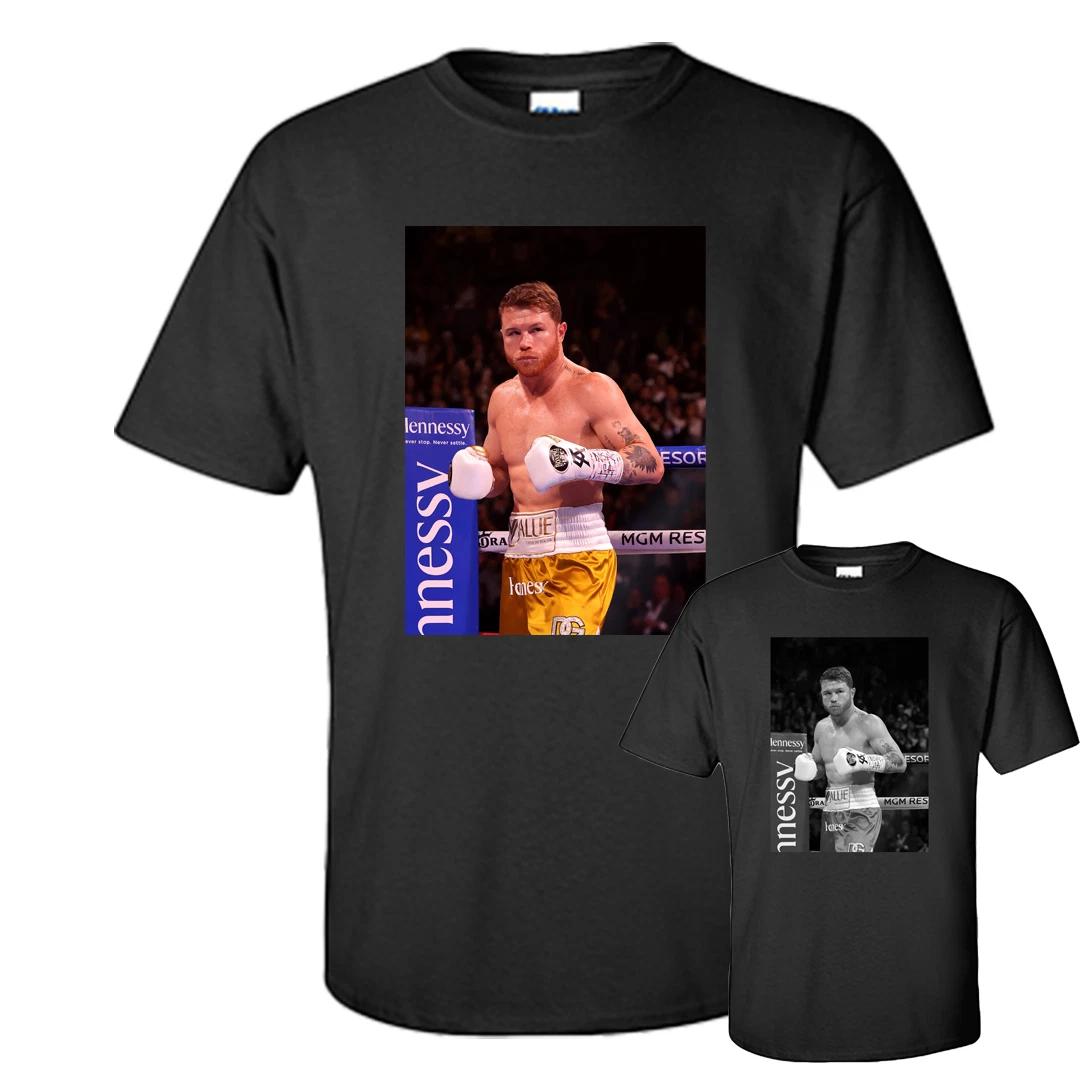 

Футболка Canelo Alvarez В Кольце Черно-Белая или Цветная Графика Размер S-XXXL S