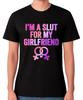 I'm a Slut for My Girlfriend T-Shirt Lesbian Pride Graphic Unisex Tee