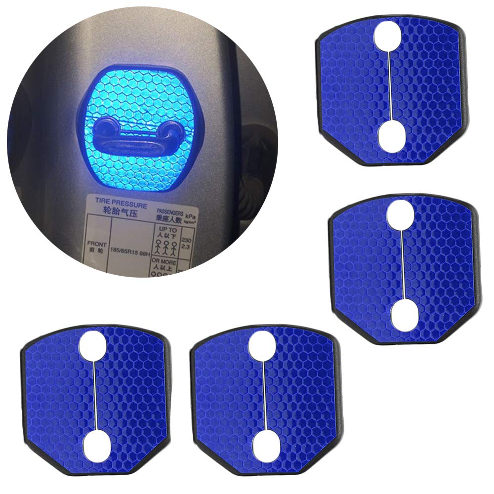 4 Stück Auto-Statikzubehör Türfanghaken-Abdeckung für Volvo S60 S90 V40 V50 V60