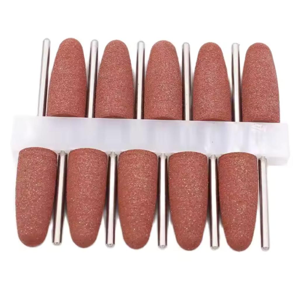 10Pcs Silicone Dental Polishing Heads Tooth Drill Bits For Dental Grinders Smoothing Tooth Surfaces Dentist Tools Nail Polishing