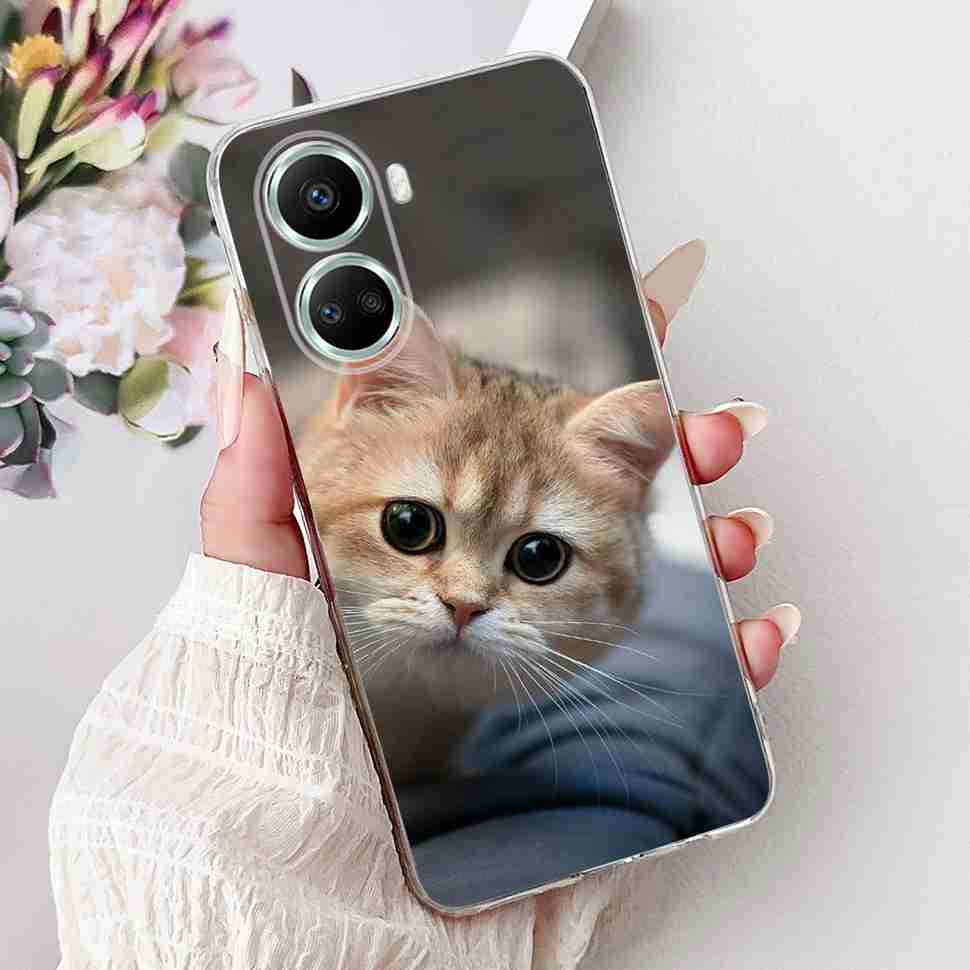 For Huawei nova 10 SE 4G Case BNE-LX1 Luxury Flower Soft Silicone TPU Cover For Huawei Nova 10SE 6.67" Butterfly Phone Casing