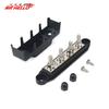 M8 M10 4 Ways Wiring Rows Bus Bar Terminal Block Power Distribution Block Suitable For Car / Touring car / Yacht Fuses4