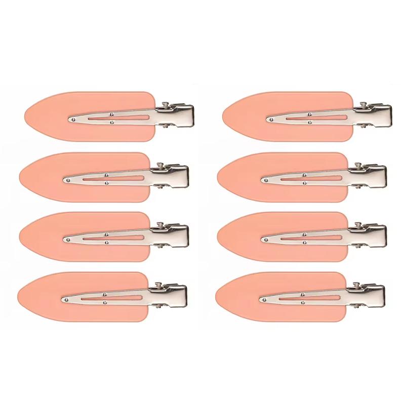 8pcs/set Women Girls No Bend Seamless Hair Clips Side Bangs Barrette Makeup Washing Face Accessories Styling Hairpins