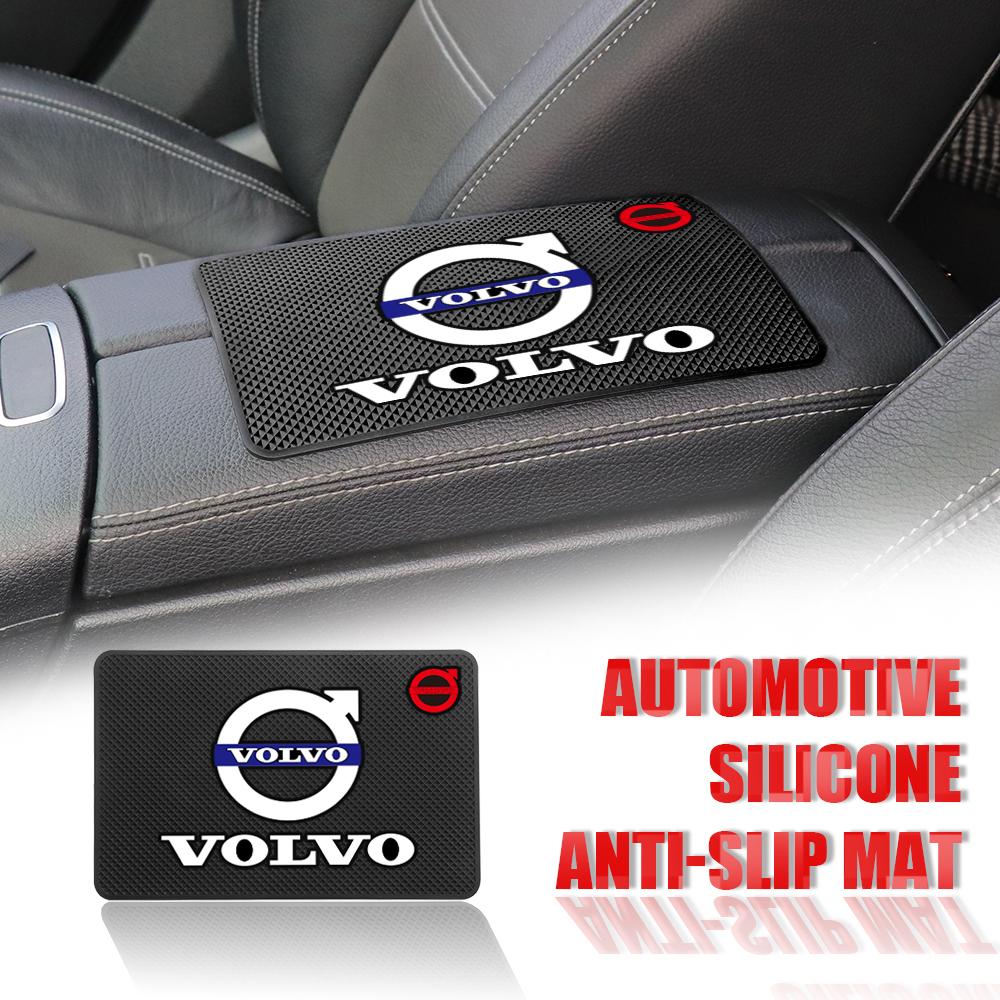 Szilikon Autó Csúszásgátló Szőnyeg Belső Műszerfal Autó Jelvény Ragasztós Párna Volvo Rdesign S80L XC60 XC90 S40 S60 S80 V40 V50 V60 V70-hez