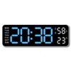 Multi-functional Digital LED Clocks Wall-mounted Display Table Clock  for Bedroom