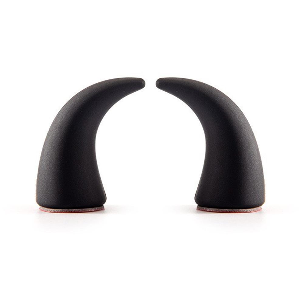 

2 шт. Креативные украшения для автомобиля Украшение на руль в виде дьявольского угла Маленькие роговые украшения Украшения для автомобиля Аксессуары для интерьера чёрный