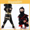 Traje de Ninja Assassino Confortável e Respirável para Meninos Crianças com Características Ajustáveis