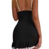 Ladies Summer Lace Sexy Home Suspender Pajama Dress