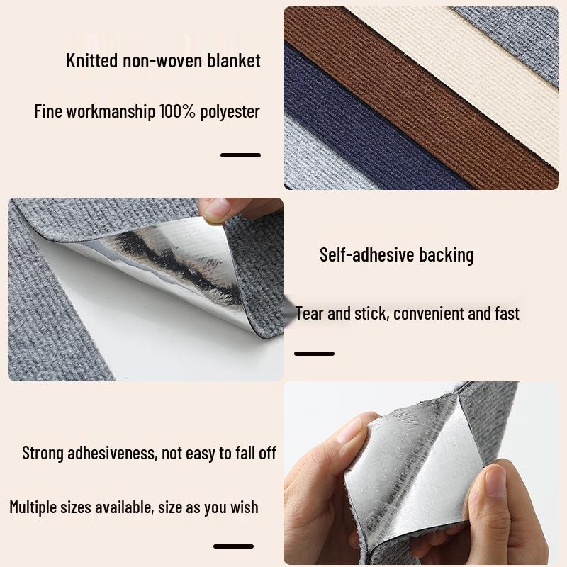 Versatile Cat Climbing and Scratching Pad: Durable, Debris-free, Multifunctional Sticker for Walls, Tease Toy, Scratch Board, and Climbing Frame.