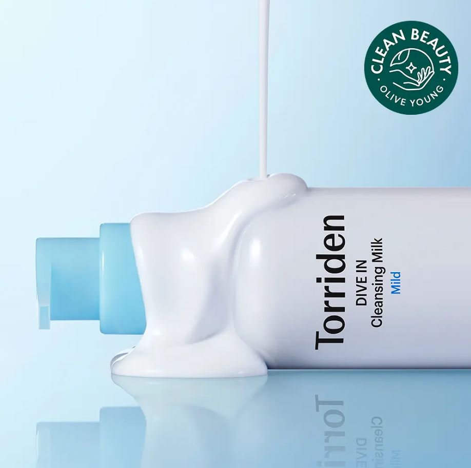 Torriden Dive In Low Molecular Hyaluronic Acid Cleansing Milk 200ml — Gentle Hydrating Cleansing Milk for Daily Use