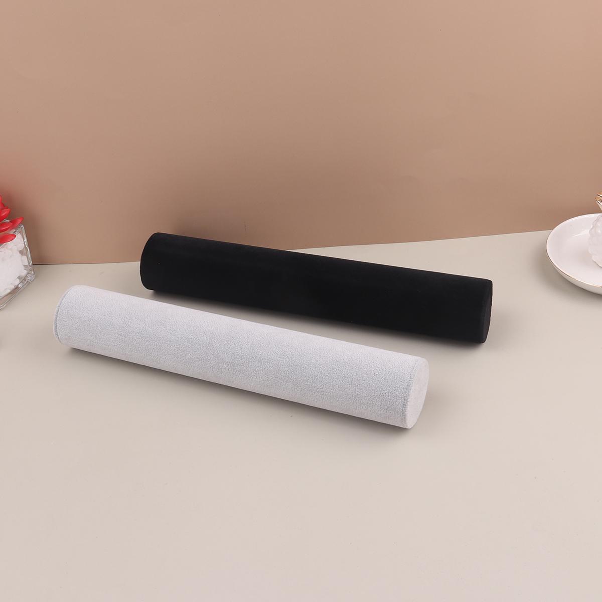 

Черный серый бархатный держатель для браслетов, держатель для ювелирных изделий, для часов, браслетов, органайзер, полка, стойка Grey