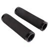 Double Lock On Bike Handle Grip Sponge Non Slip Shock Absorption Bike Handlebar Grips for 2.22cm Handlebar Black