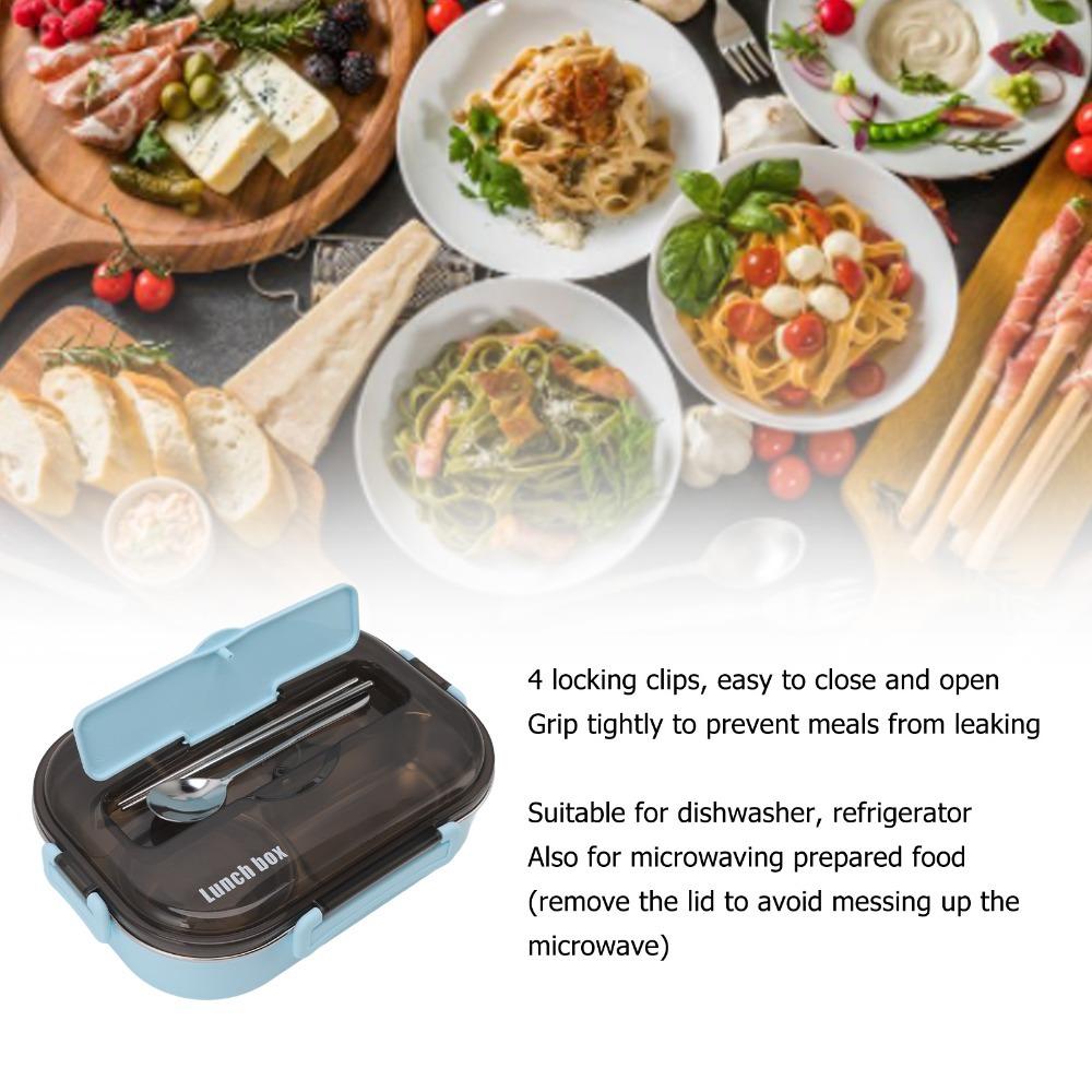 304 Stainless Steel Lunch Storage Container 2000ml Thermal Lunch Box For Travel