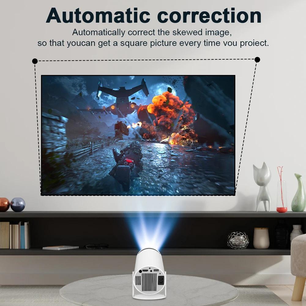 4K Android 11 Dual Wifi Portable Projector 1080P 1280*720P Home Cinema Outdoor Projector