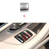 Car Rear Window Switch Button Cover Vehicle Door Glass Control Switch Cap For Mercedes Benz W222 For S Class 2014-