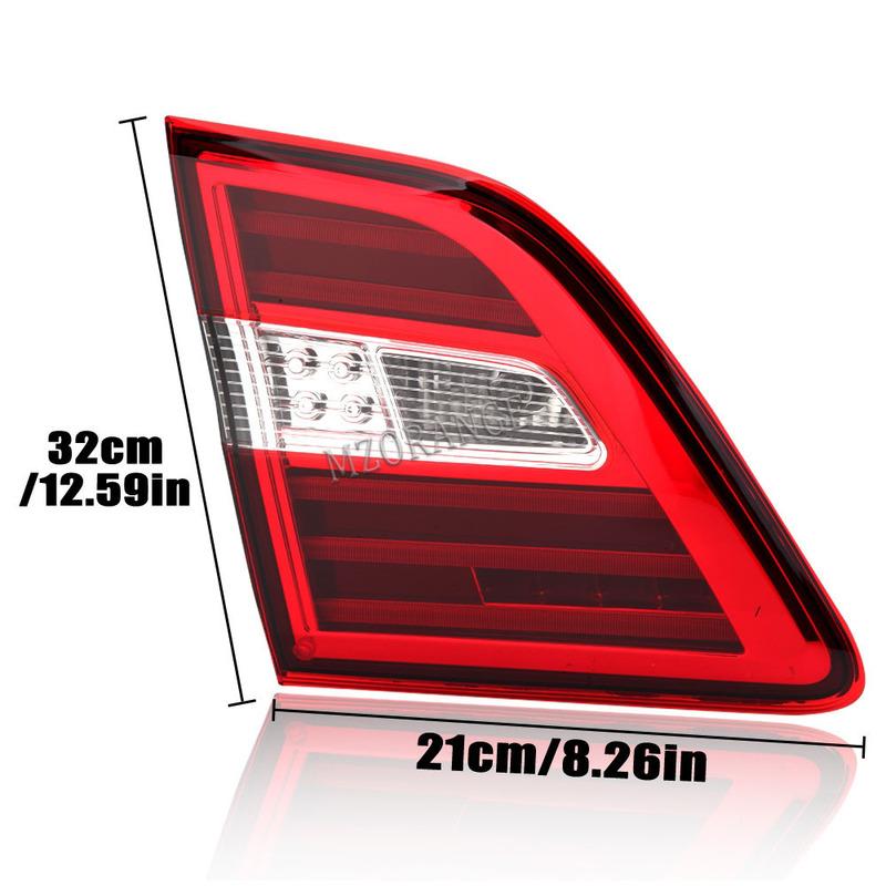 Inner Tail Lights for Mercedes-Benz W166 ML300 ML350 ML400 2012 2013 2014 2015 LED Rear Light Driving Lamp Reversing Light