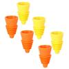 4/6/8Pcs Outdoor Indoor Kithchen Silicone Reusable Fruit Fly Traps Catcher Tool