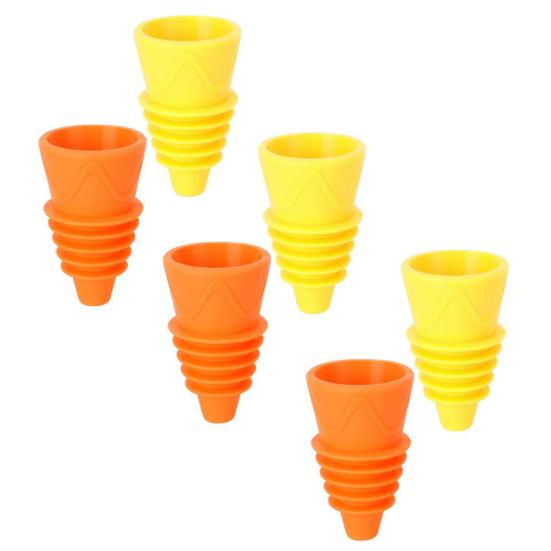 4/6/8Pcs Outdoor Indoor Kithchen Silicone Reusable Fruit Fly Traps Catcher Tool