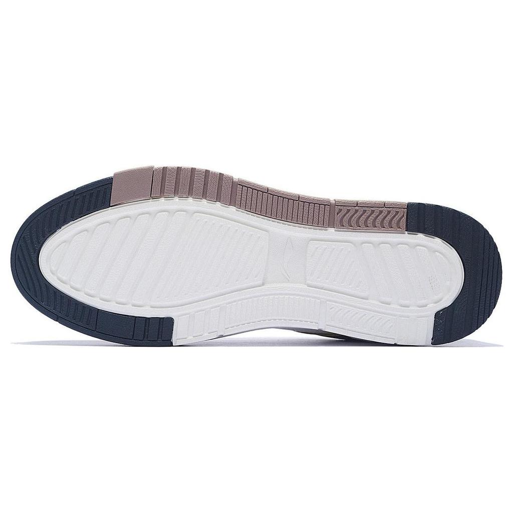 Li Ning ACE V2 Abrasion Resistant Breathable Slip Resistant Low top Skateboard Shoes Men's White Gray Black AGCS155-2