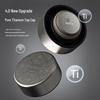 TOMIC 420ml Pure Titanium Insulated Tea Infuser Mug