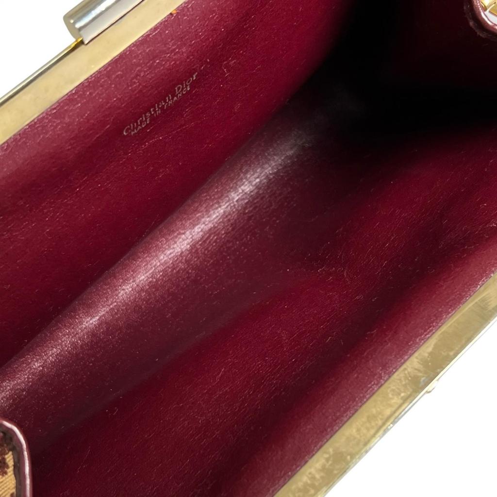 Dior Old dior Clutch bag Brown Women Trotter Pattern used