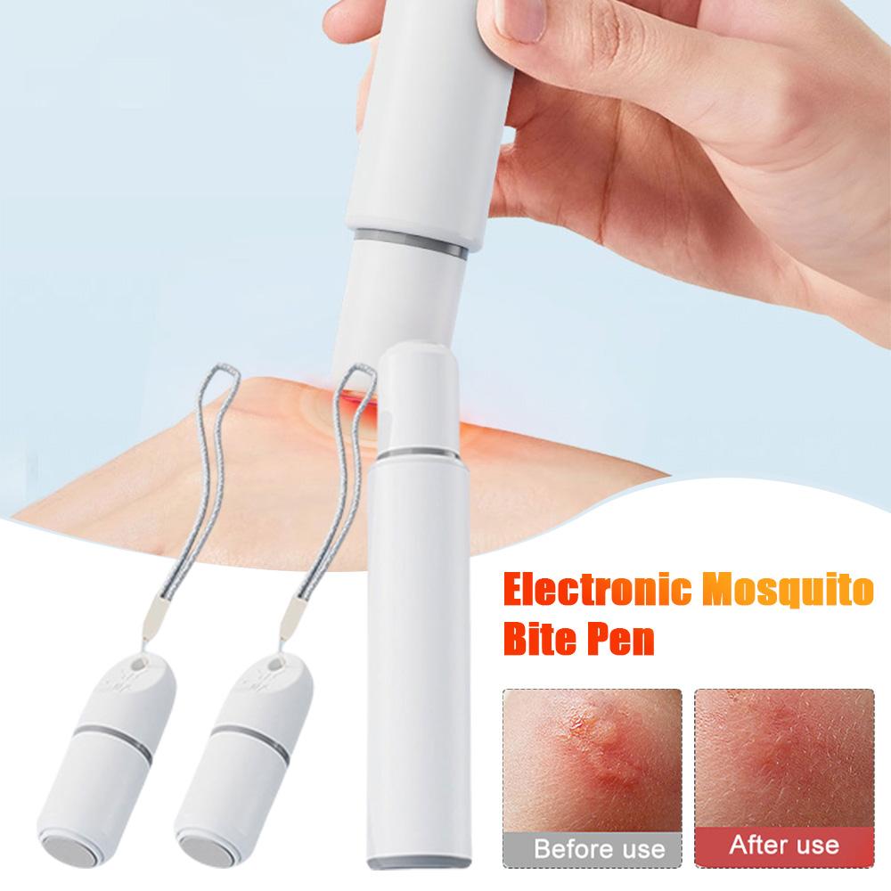 Electronic Mosquito Bite Pen Chemical-Free Mosquito Bite Heat Pen Anti-Itch Pen for Adult Children for Camping Travel Outdoor