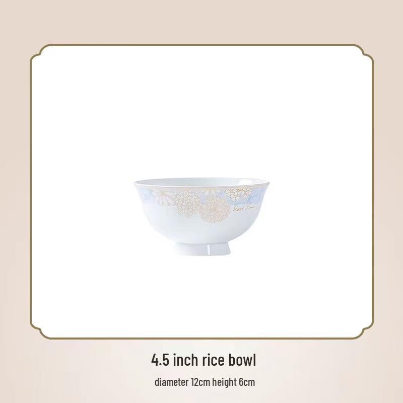 Jingdezhen European Style Ceramic Bowl Set