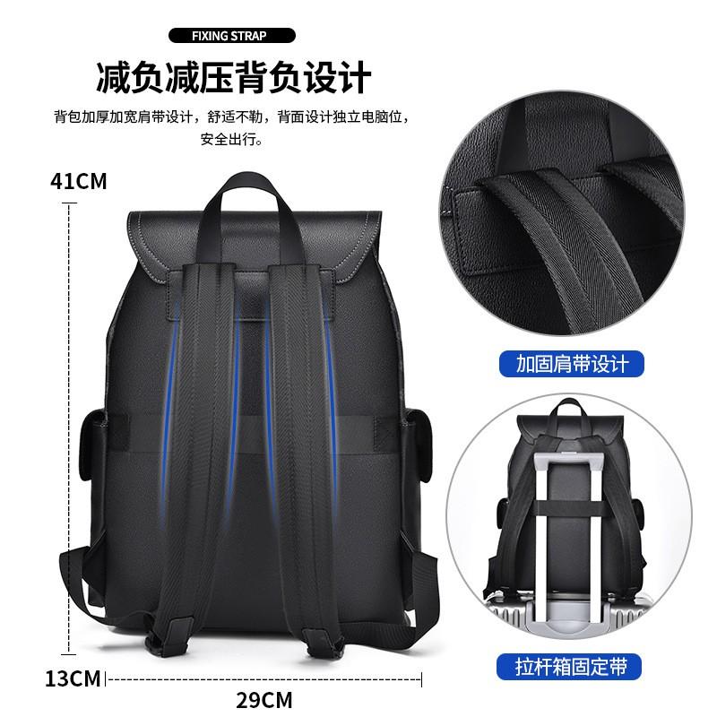 Laptop Backpacks 16 Inch Waterproof PVC Laptop Backpack Large Capacity Travel Commute Business Daypack