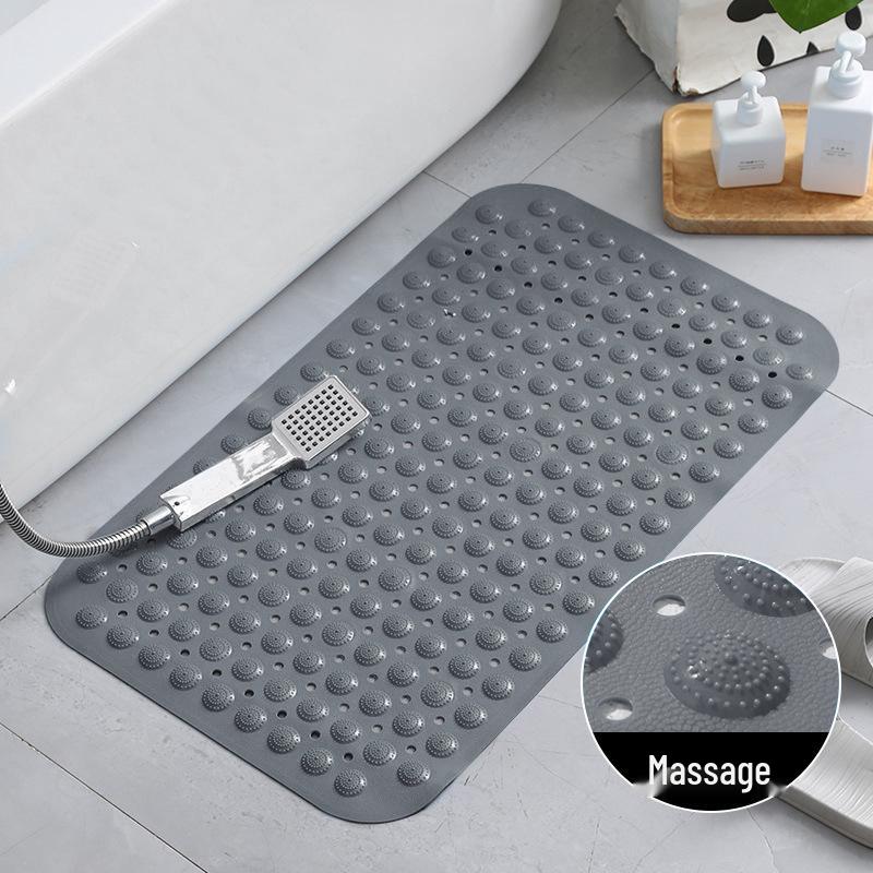 PVC Non-Slip Bathroom & Shower Mat - Water-Resistant for Home, Hotel, Pool, Toilet, Floor.