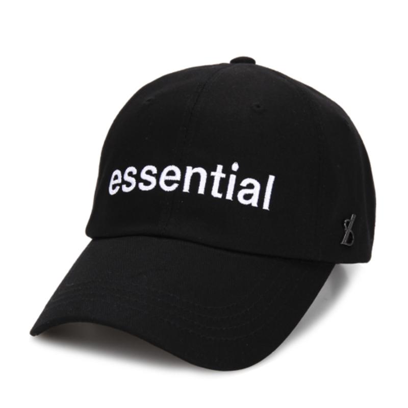 BLACK SANDS Essential Simple Embroidered Ball Cap_Black