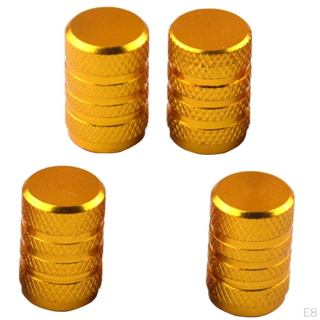 Aluminum Alloy Car Tubeless Wheel Tire Valve Dust Caps