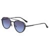 Non-polarized Classic Retro Double Bridge Round Sunglasses for Men Women  Driving Sunglasses