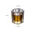 6pcs/4pcs/2pcs Wine Glass Transparent Shot Glass 70ml Small Capacity Water/Tea Cup Dispenser Wholesale Cups Strong Liquor Glass