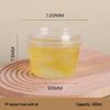 Disposable PP Dessert Bowls with Lids
