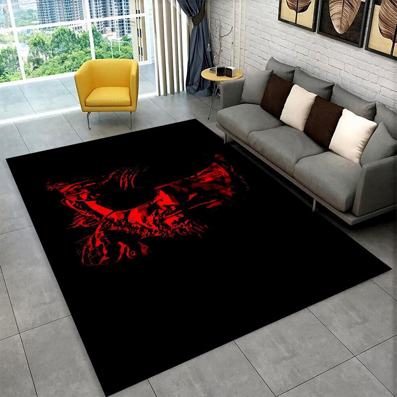 Game Metal Gear Solid Cartoon Non-Slip Area Rug for Living Room,Bedroom,Playroom,Soft Carpet Floor Mat Home Decor Rug Kids Room