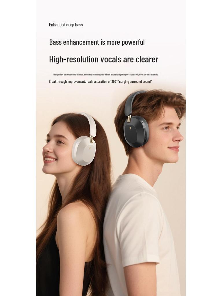A10 Stereo Over-ear Bluetooth Headset: Foldable, Long Battery Life, with Private Model Patent