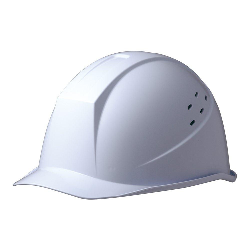 Midori Anzen SC11BV RA Super with Ventilated Rain Guard and KP Helmet, White, ABS, (Alpha Liner)