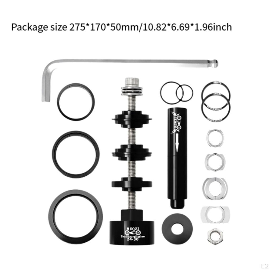 Bicycle Bottom Bracket Assembly, Disassembly Tool, Remover for Mountain Bikes