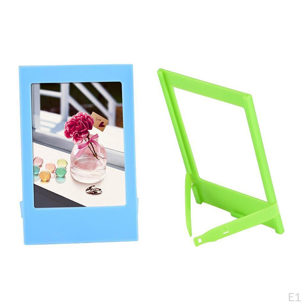 Set of 5 3 "Plastic Desktop Photo Frames 90