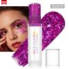 Stick Glitter Corpo, Pittura Facciale, Gel Paillettes, Trucco Sirena, Carnevale Festival Musicale, Capelli, Ombretto, Trucco.