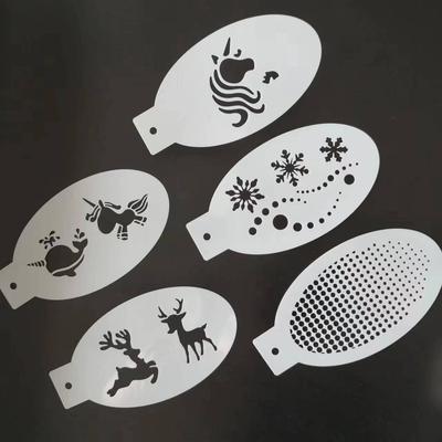Nowe Szablony do Malowania Twarzy Profesjonalna Sztuka Ciała Delfin Jeleń Motyl Plastikowe Narzędzia do Makijażu