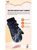 Kids' Quick-Dry Warm Ski Gloves with Waterproof Fabric and Thick Velvet Lining
