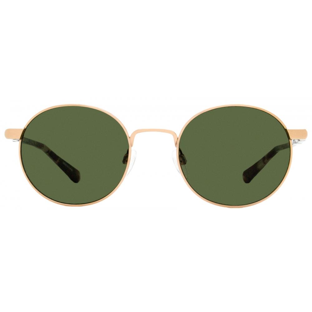 Shinola Unisex Kulaté sluneční brýle Runwell Sh2301sl 780 Zlatá Havana 51mm 780