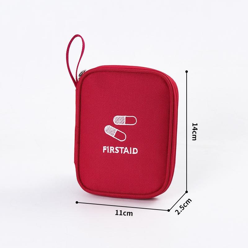 Mini Heim Medizin Aufbewahrungstasche Tragbar Reise Notfall Erste Hilfe Set Medizinpackung Outdoor Camping Reise Sortierung Überlebenssack